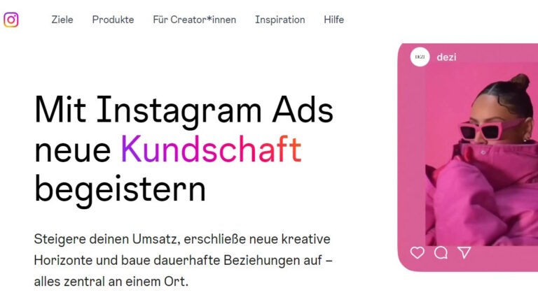 Instagram Ads - SEA LP insta strategie