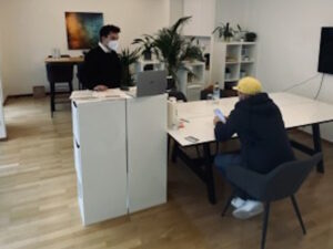 test raum